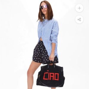 Clare V Ciao Tote in black. NWT. Perfect condition.